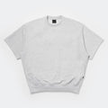 TECH SWEAT CREW S/S #HEATHER GRAY [BE-51026]