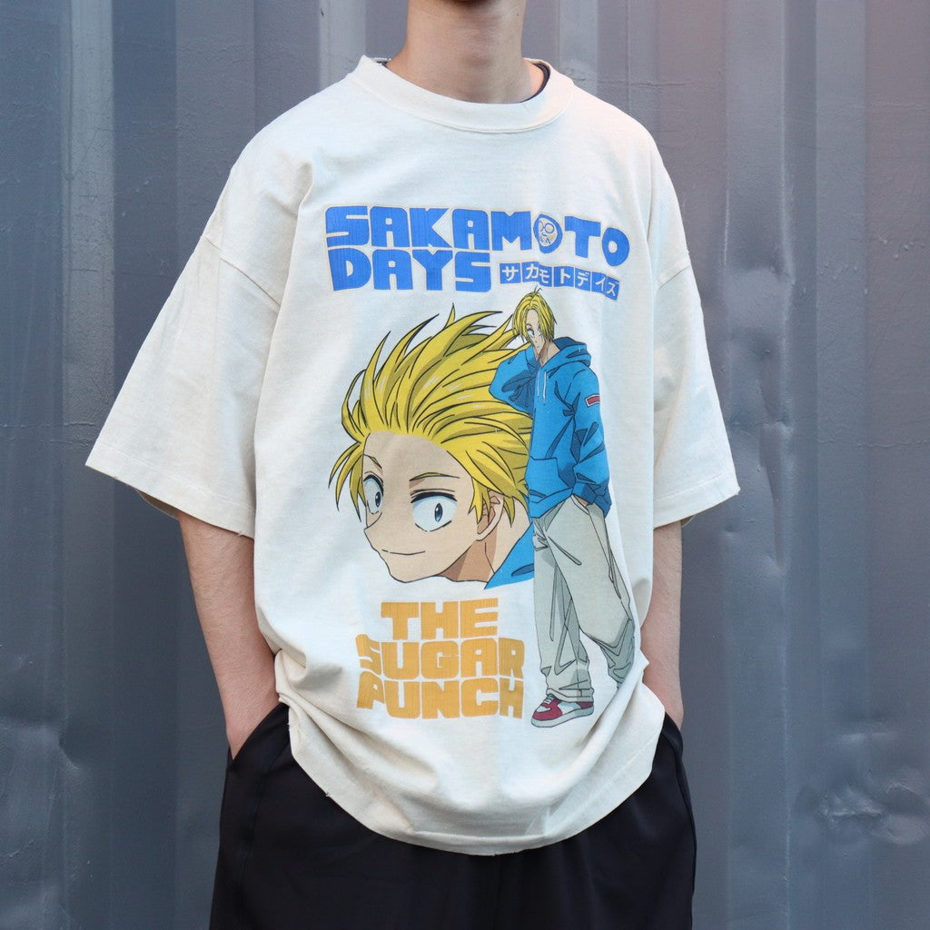SAKAMOTO DAYS | S/S T-Shirt (SHIN) #WHITE [TSDM25SM004] – cocorozashi