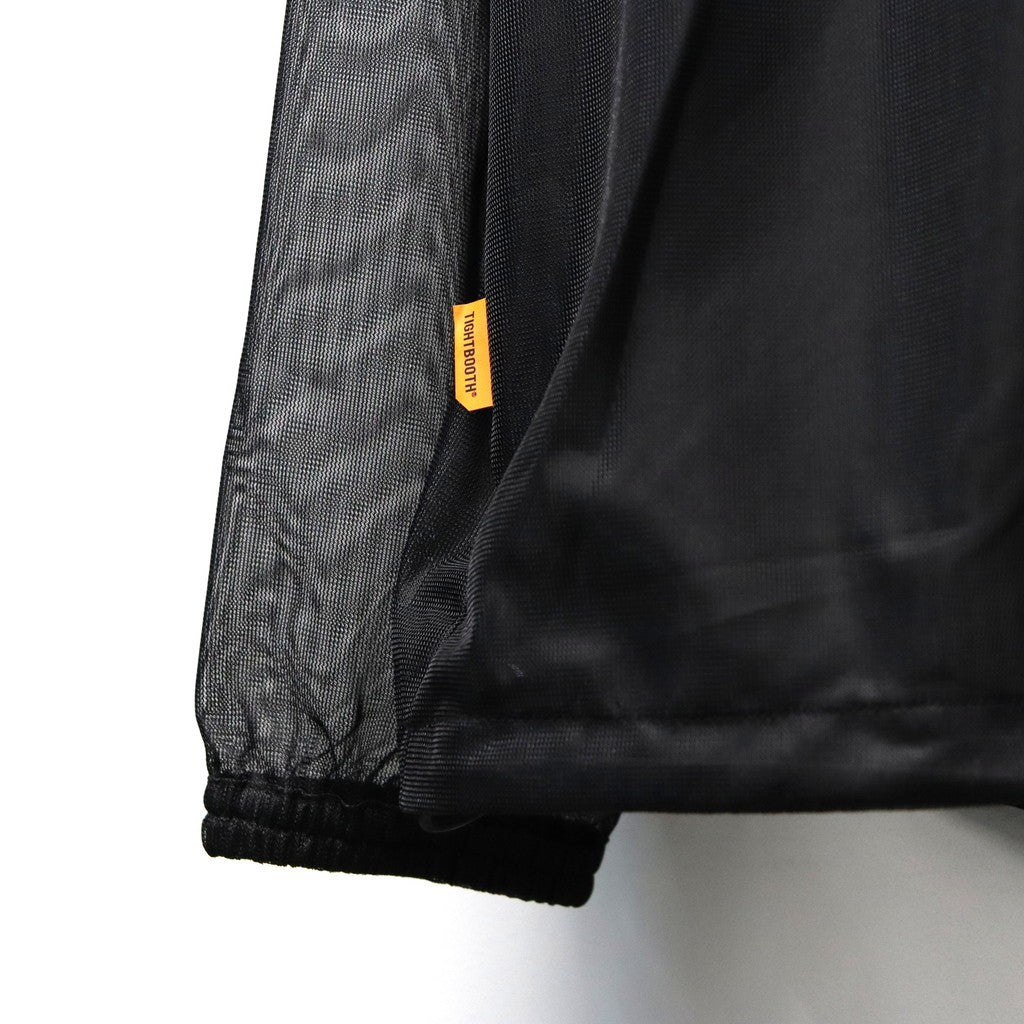 LABEL LOGO SHEER PARKA #Black [SS26-JK06] - cocorozashi 三重県