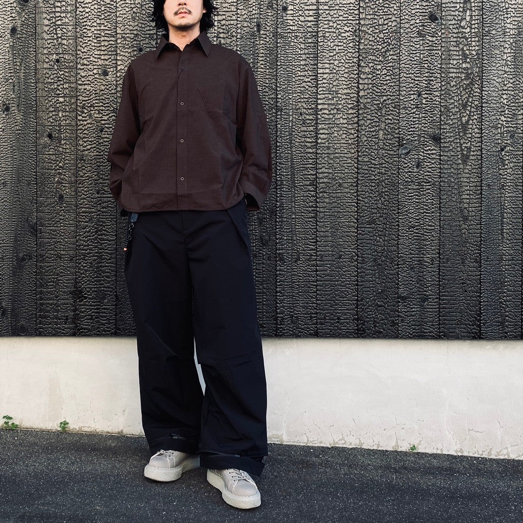 EVD Basic Pocket L/S Shirt #Brown [GOOPI-26AW-SEP-01]
