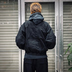 CUTTING BUTTON UP JACKET #BLACK [CES26JK16]