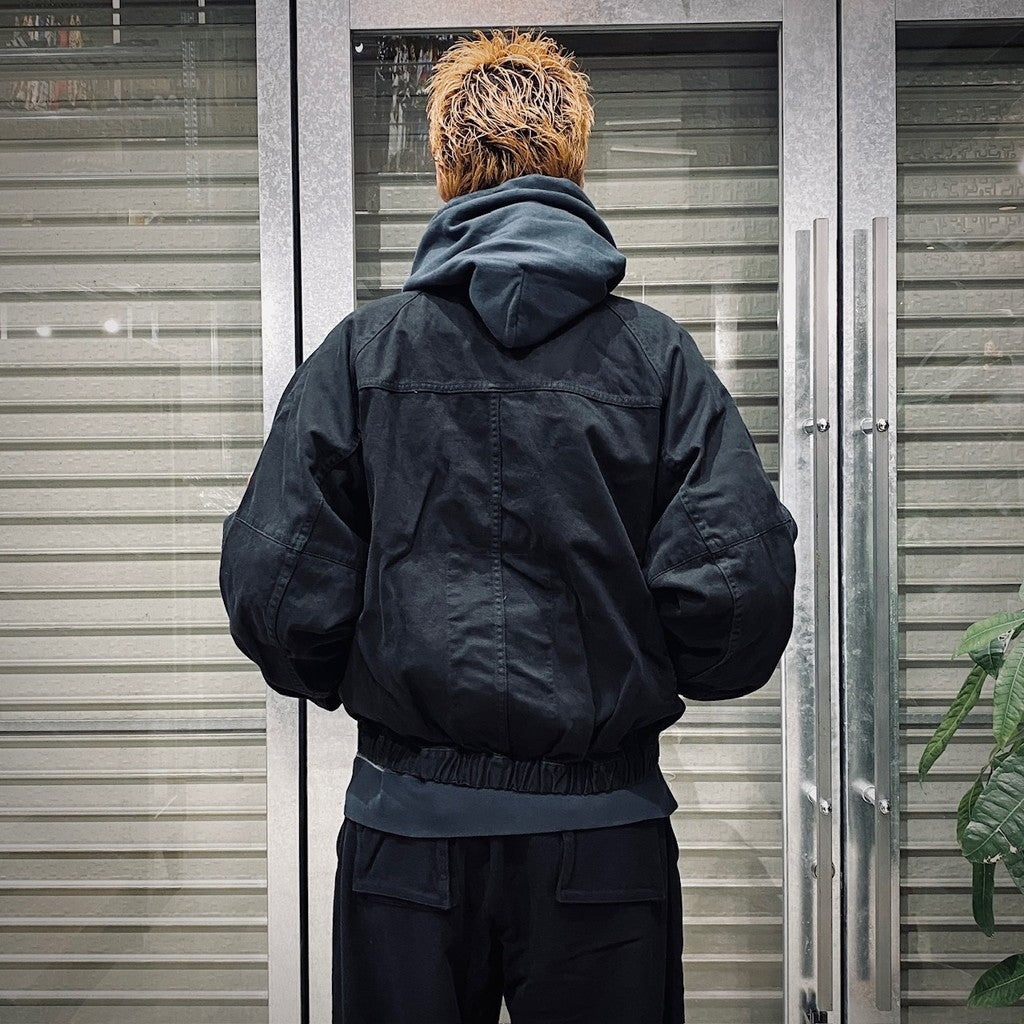 CUTTING BUTTON UP JACKET #BLACK [CES26JK16]