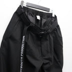 TRO BAGGY SLACKS #Black [SU26-B09]