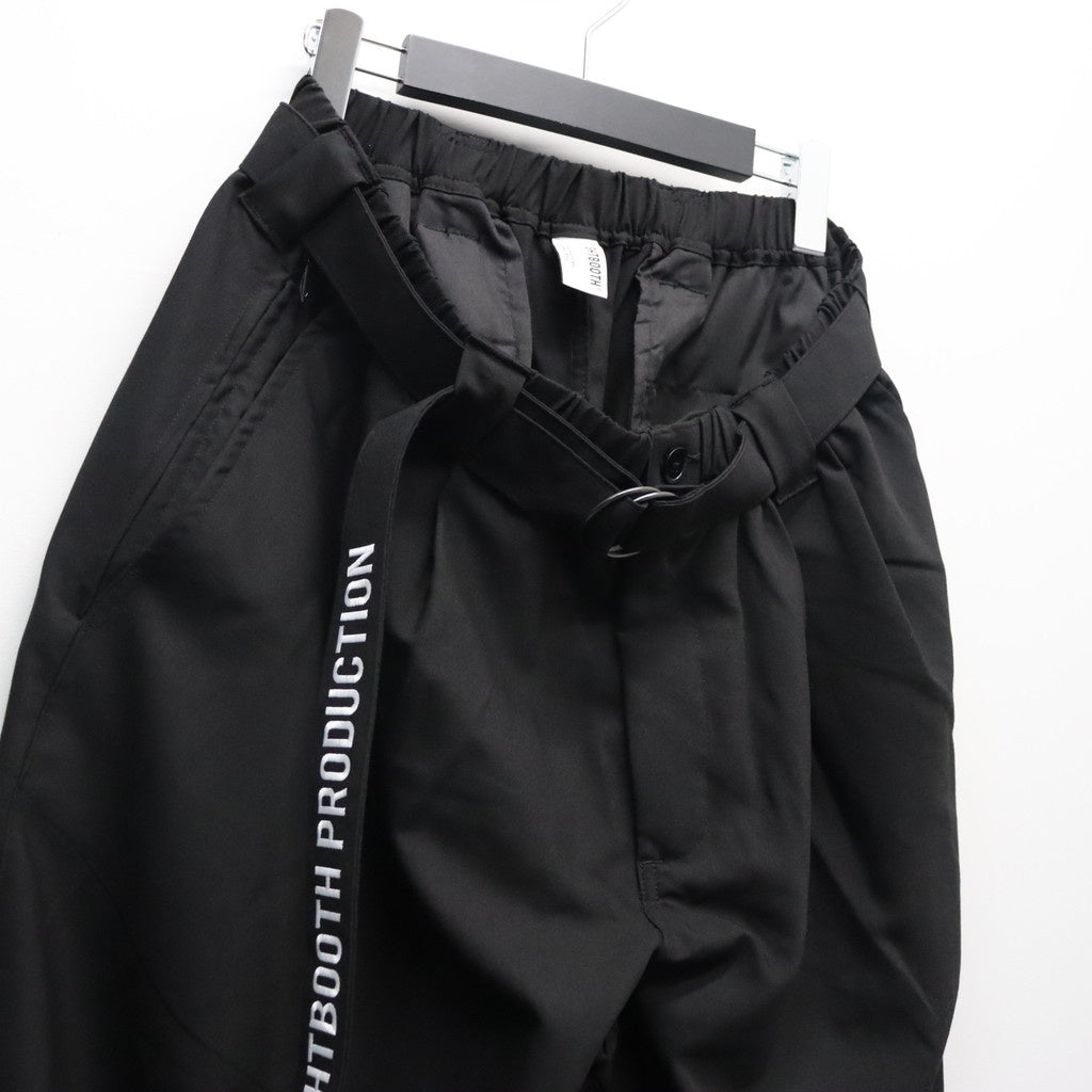 TRO BAGGY SLACKS #Black [SU26-B09]