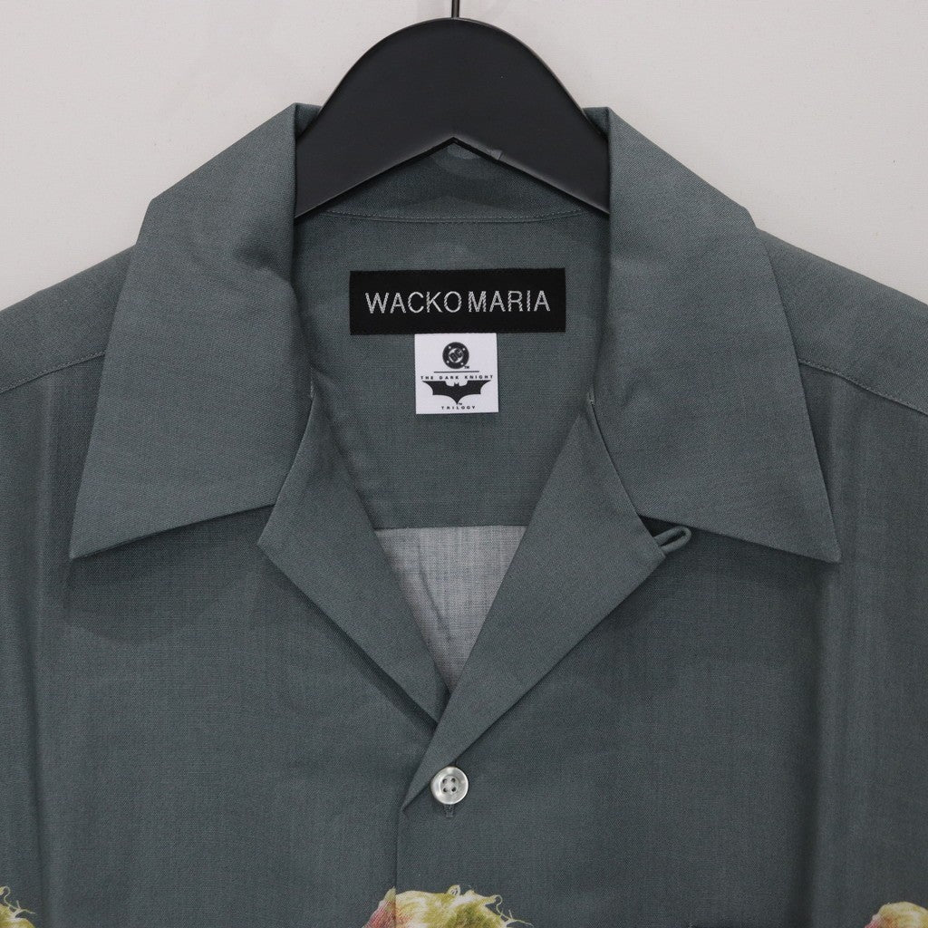 黑闇騎士三部曲 | 長袖夏威夷襯衫（1 型）#灰色 [TDKT-WM-HI06]