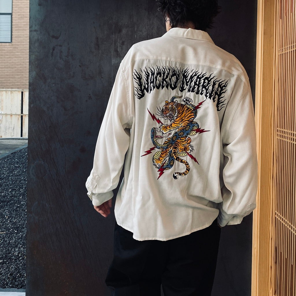 wt_TIM LEHI | 50'S SHIRT L/S ( TYPE-1 ) #IVORY [25FW-WMS-OC11