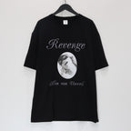 ELLEN VON UNWERTH | WASHED HEAVY WEIGHT CREW NECK T-SHIRT ( TYPE-1 ) #BLACK [EVU-WM-WT01]