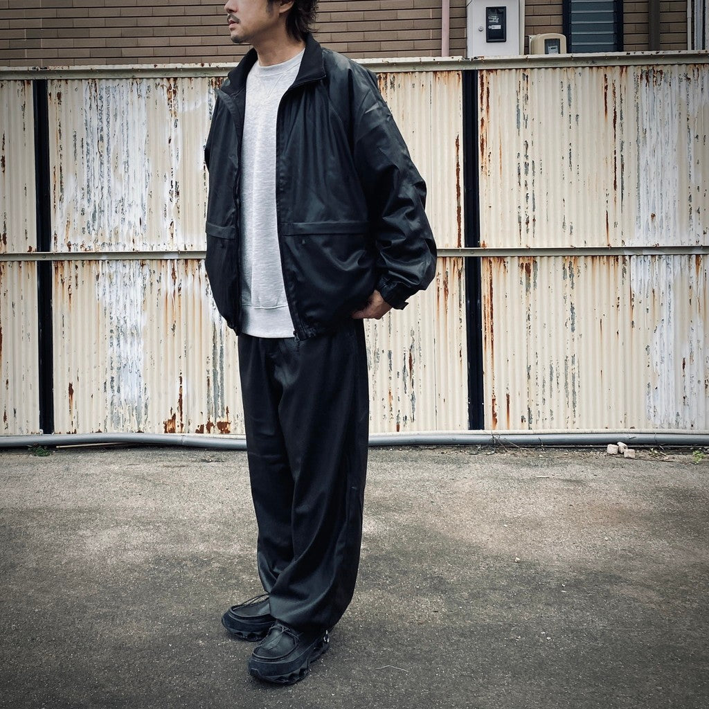 TECH SYNTHETIC SKIN WINDBREAKER PANTS #BLACK [BP-40025W]