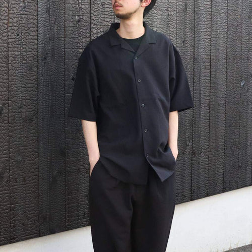 S/S Aloha Rip Shirt #K / ブラック [NR22631]