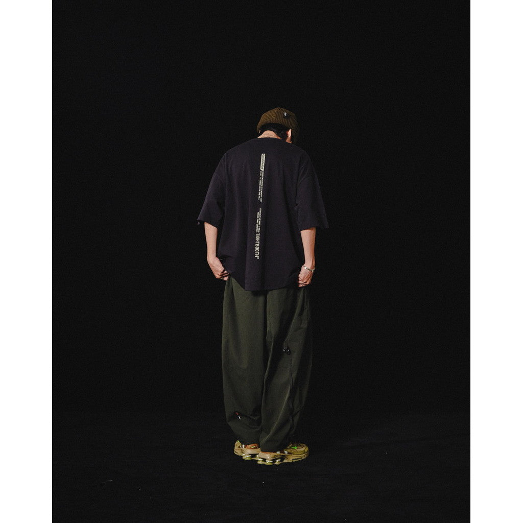 TBPR | "GMT-03P" Strap Baggy Slacks #BREWSTER GREEN [GOOPI-23AW-DEC-TBPR-05]