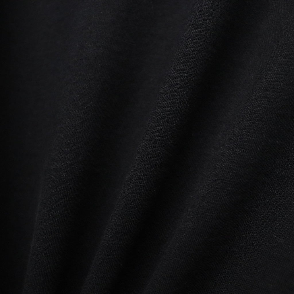 MULHOLLAND DRIVE | WASHED HEAVY WEIGHT CREW NECK T-SHIRT ( TYPE-2 ) #BLACK [MD-WM-WT02]