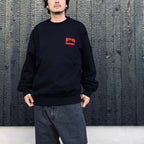 DEATH ROW RECORDS | HEAVY WEIGHT CREW NECK SWEAT SHIRT #BLACK [DEATHROW-WM-SS06]