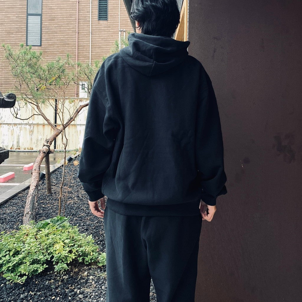 CHAMPION | REVERSE WEAVE PULLOVER HOODED SWEAT SHIRT ( TYPE-1 ) #BLACK [26FW-WMC-CP02]