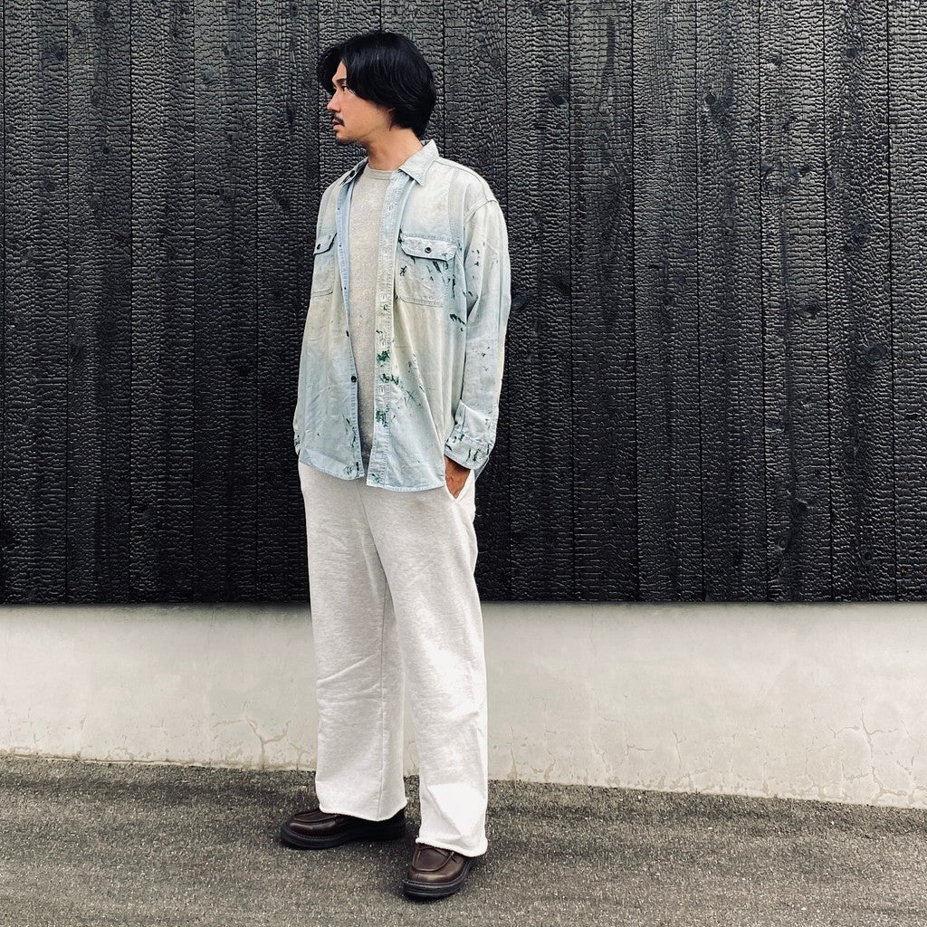 BOAT CLUB SWEAT PANTS #M.GRAY [BWU-BCSP]