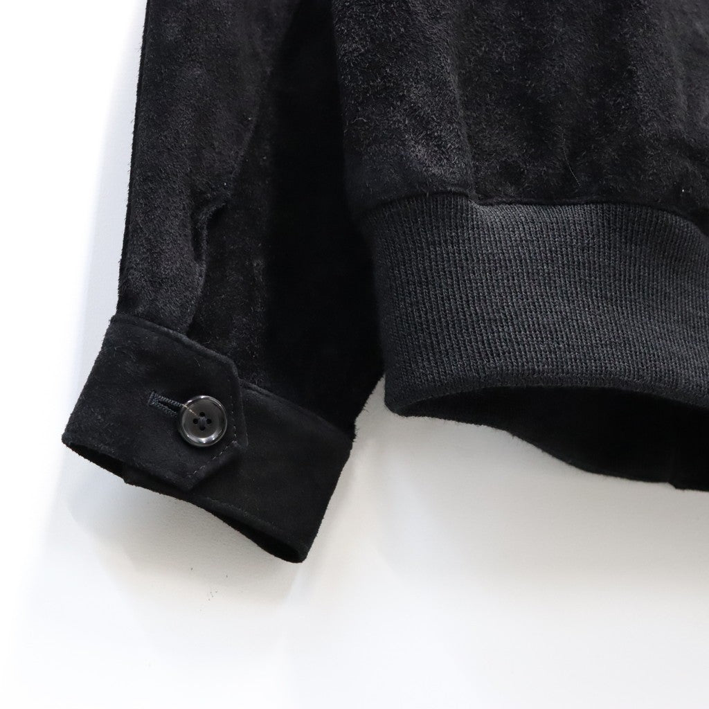 MINEDENIM | STIE lo | SUEDE LEATHER JACKET #BLACK [MDSL-WM-BL01]