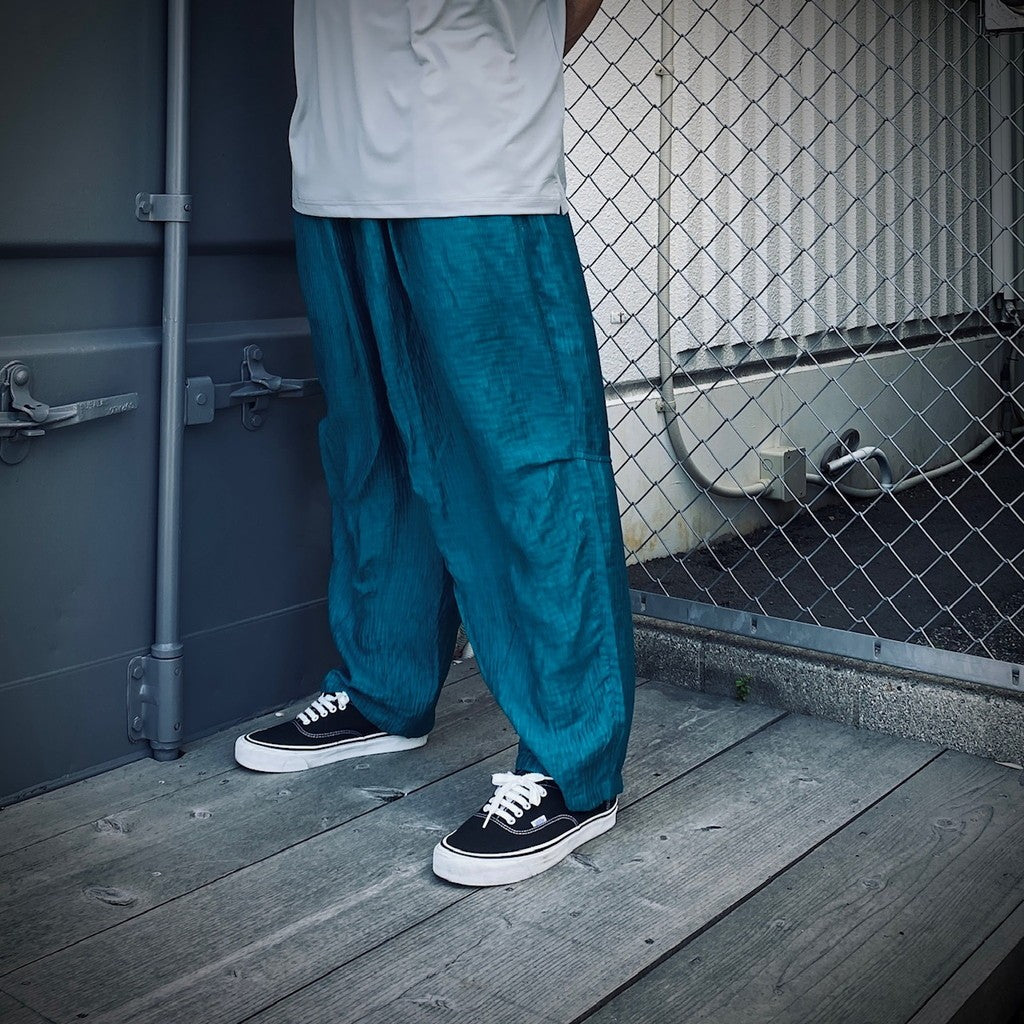 POPPY BALLOON PANTS #Teal [SS25-B07]