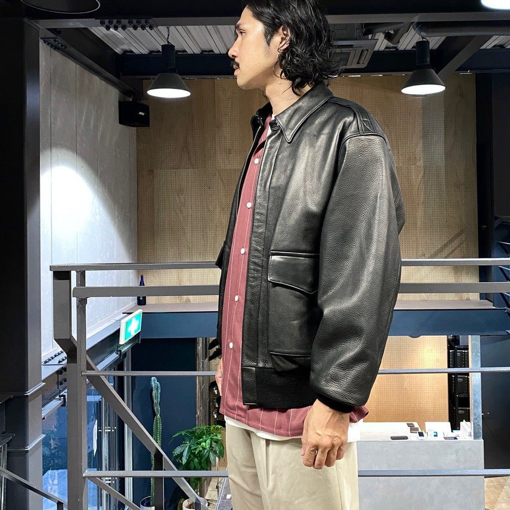 A-2 FLIGHT JACKET #BLACK [24FW-WMO-BL07]