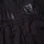 大麻連身褲 #黑色 [24SS-B04]