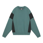 SIDE COLOR CREW NECK #GREEN [CES26CS05]