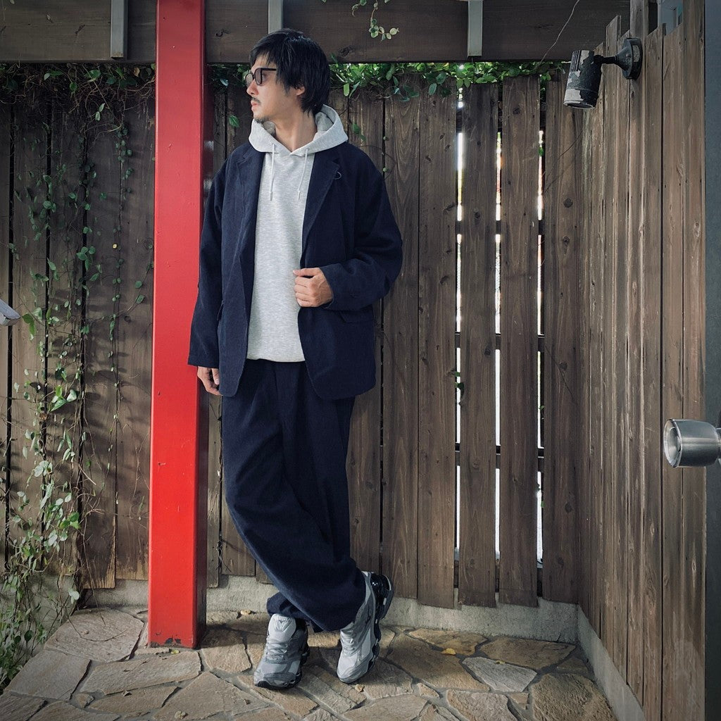 TECH LOOSE 2B JACKET CORDUROY #NAVY [BJ-32025W] – cocorozashi