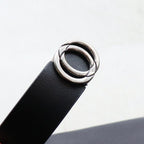 DE-BBB Logo Buckle Belt #Shadow & Pumpkin [GOOPI-26SS-MAY-02]