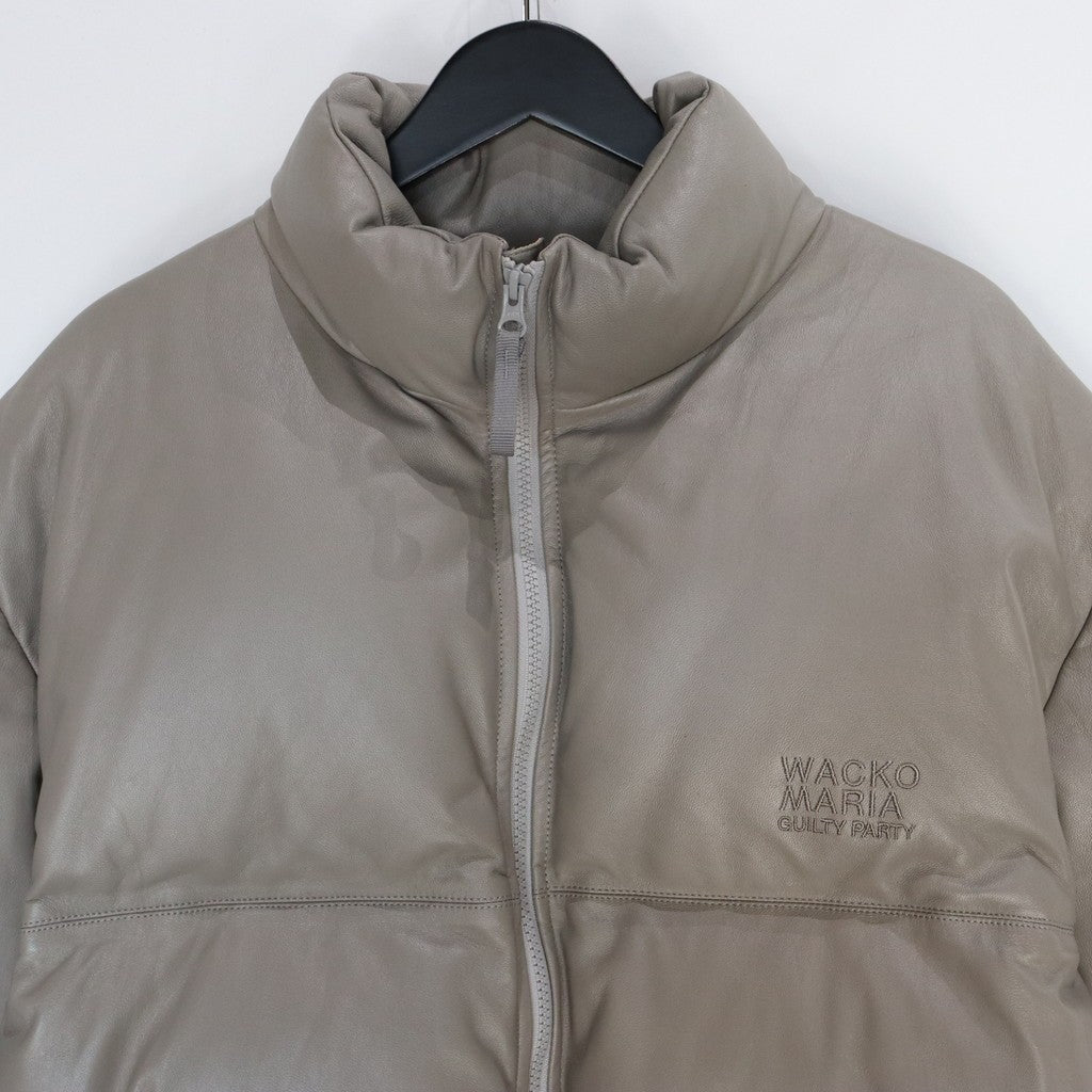 LEATHER DOWN JACKET -B- -TYPE 2- #GRAY [23FW-WMO-OD03]