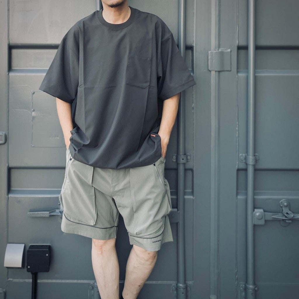 "LM-S01" G-輕便實用短褲 #SAGE [GOOPI-24SS-AUG-01]