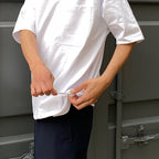 TECH TEE POCKET CREW #WHITE [BE-32024]