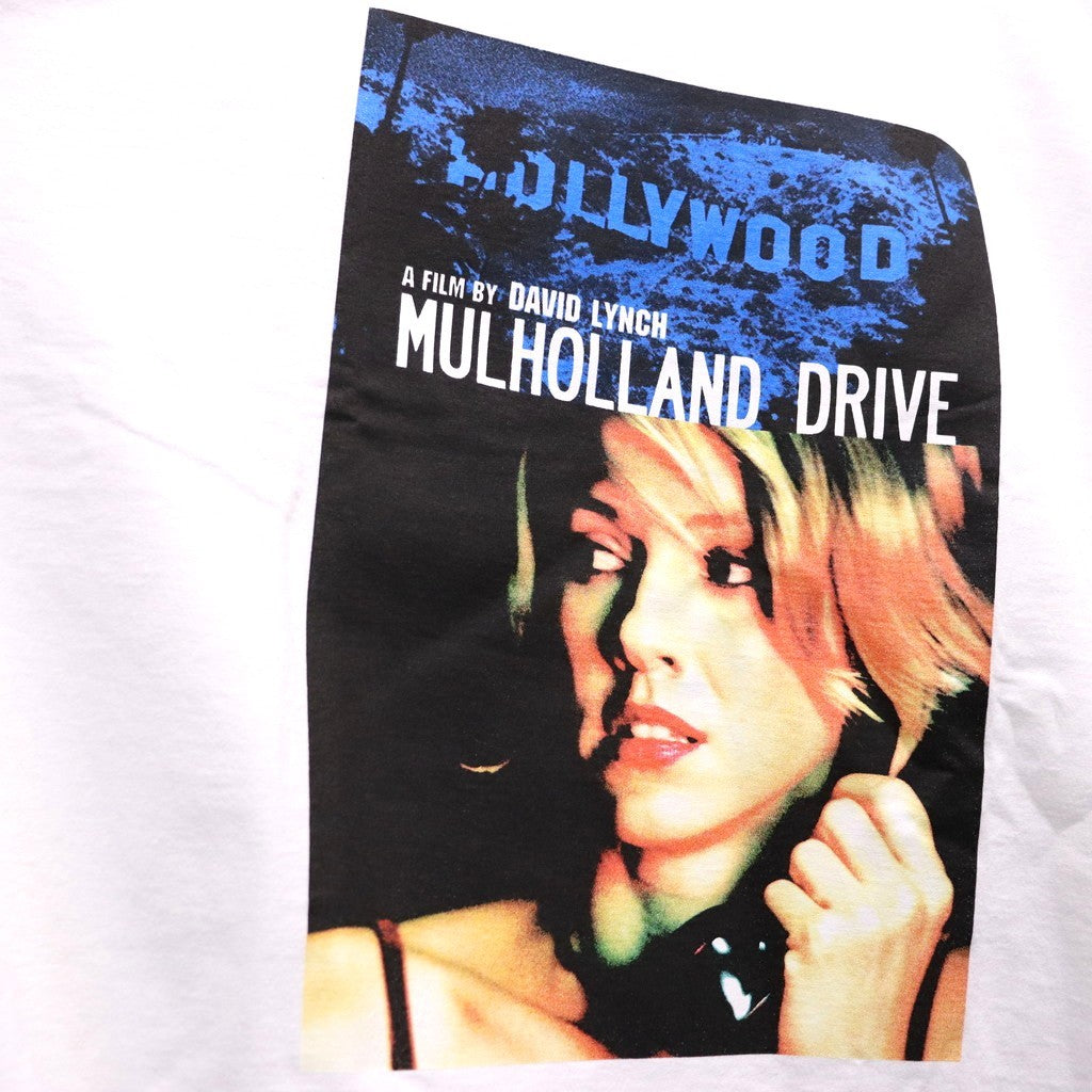 MULHOLLAND DRIVE | WASHED HEAVY WEIGHT CREW NECK T-SHIRT ( TYPE-2 ) #WHITE [MD-WM-WT02]