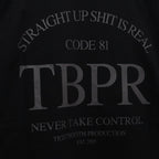 STRAIGHT UP S/S T-SHIRT #Black [SS26-T04]