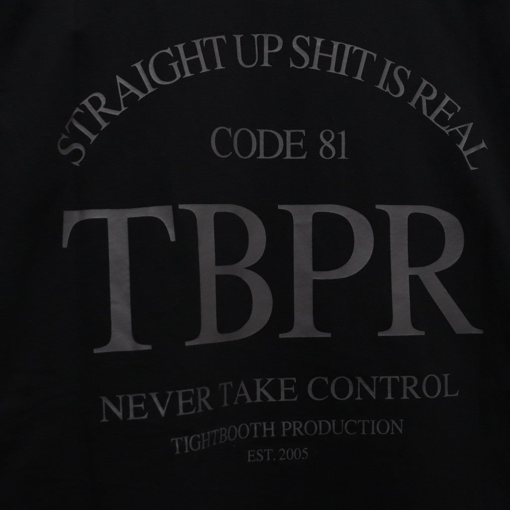 STRAIGHT UP S/S T-SHIRT #Black [SS26-T04]