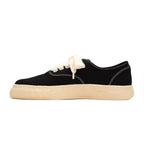 KIEFER / PAST Sole Canvas Low-Top Sneakers #BLACK [S14FW703]