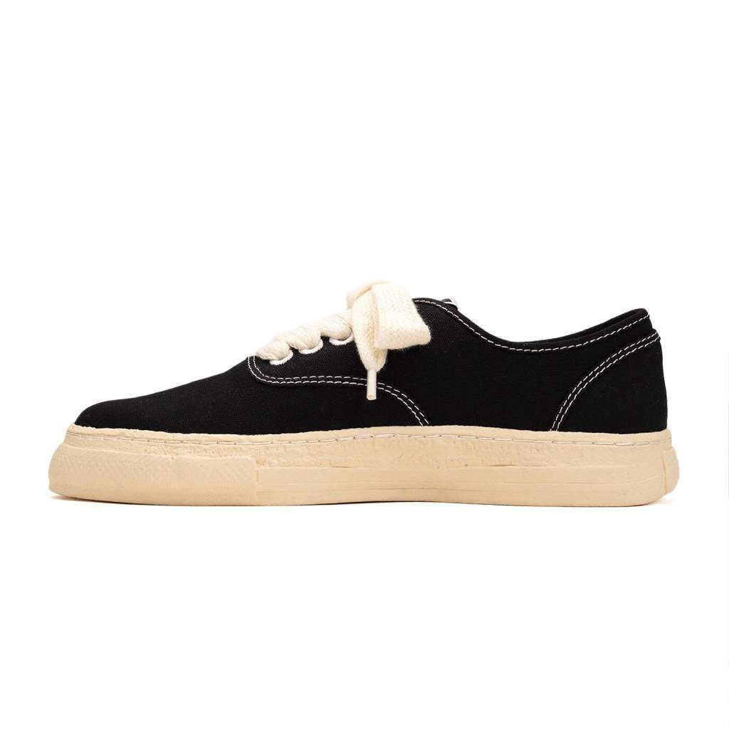 KIEFER / PAST Sole Canvas Low-Top Sneakers #BLACK [S14FW703]