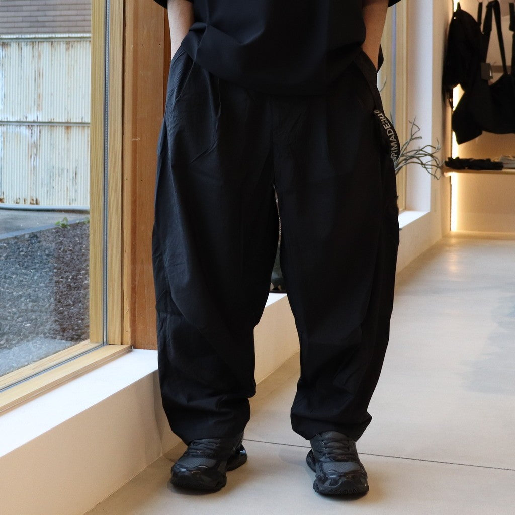 TIGHTBOOTH | 「GTB-03P」 SP Strap Baggy Slacks #Black [GOOPI-25AW
