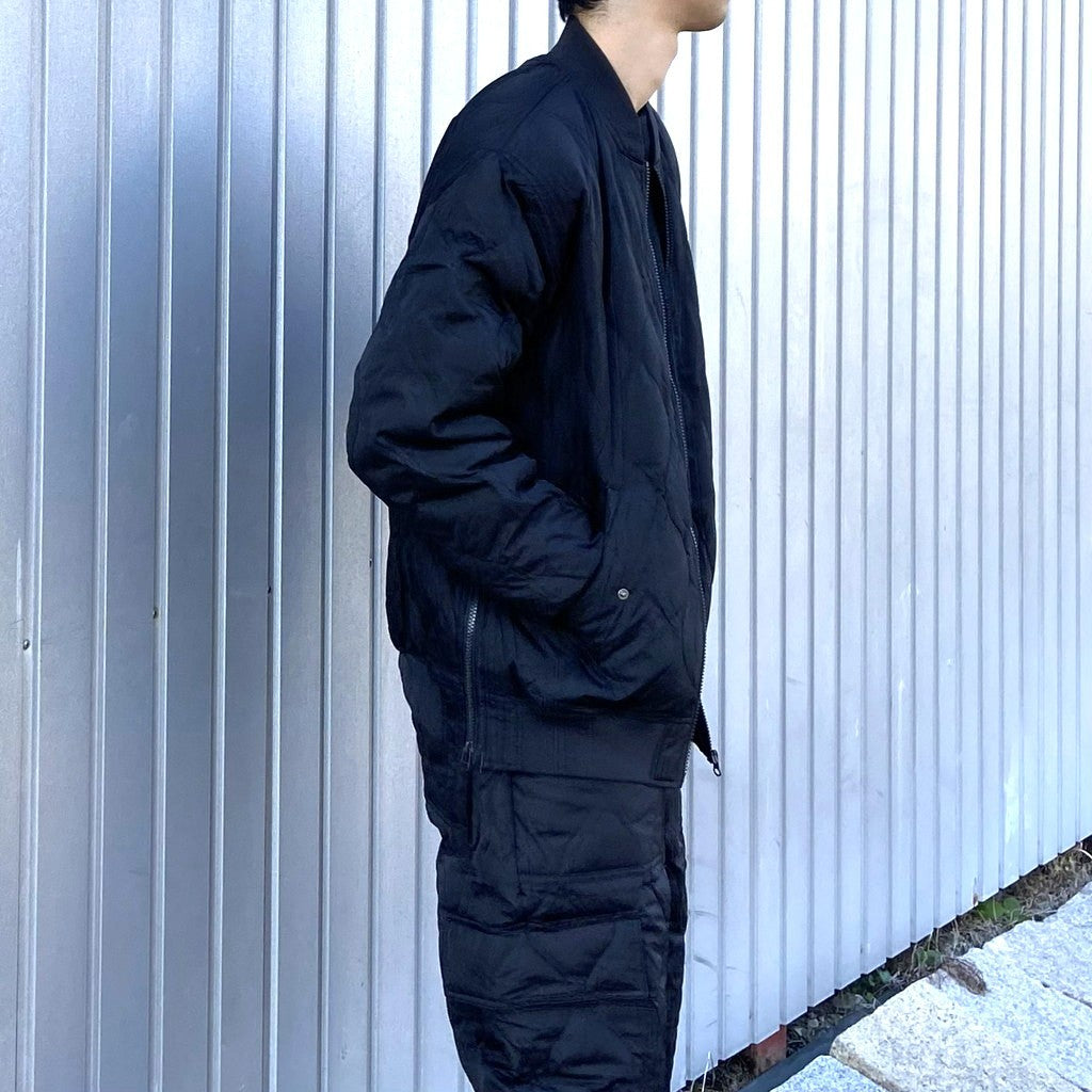 MILITARY MA-1 DOWN JKT #BLACK [TAION-111M1ML-1]