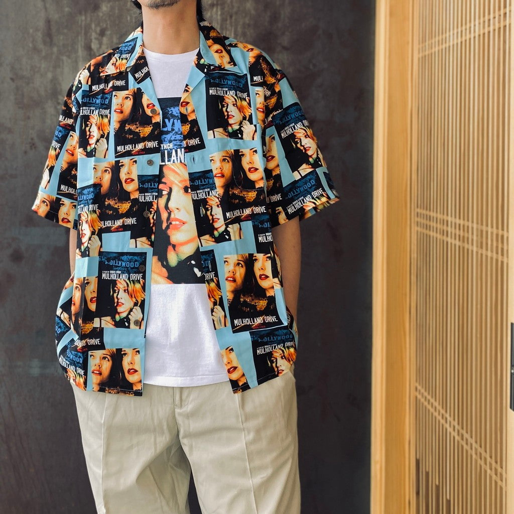 MULHOLLAND DRIVE | S/S HAWAIIAN SHIRT ( TYPE-1 ) #BLUE [MD-WM-HI01]