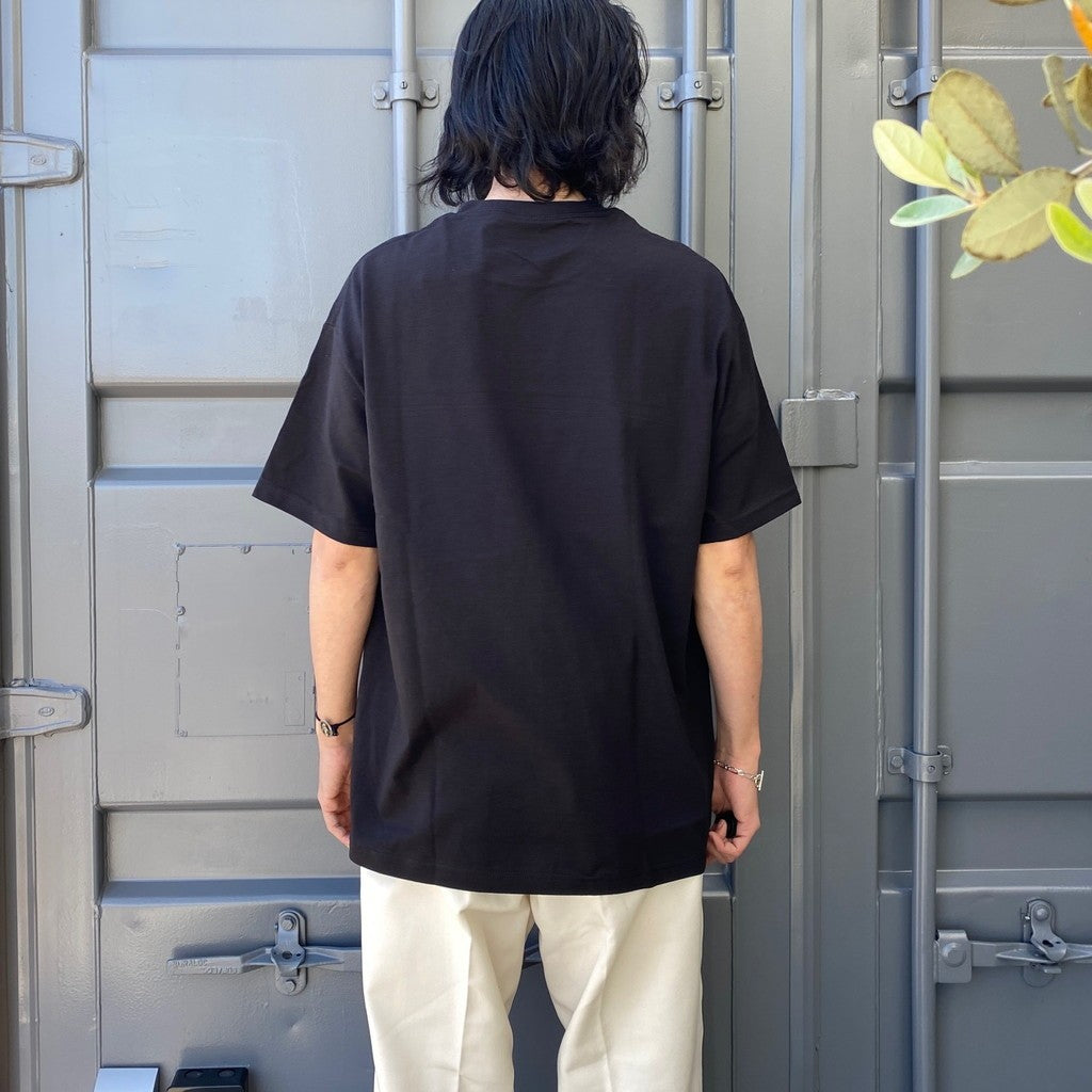 圓領T卹 - 8號款 - #黑色 [24SS-WMT-TEE09]