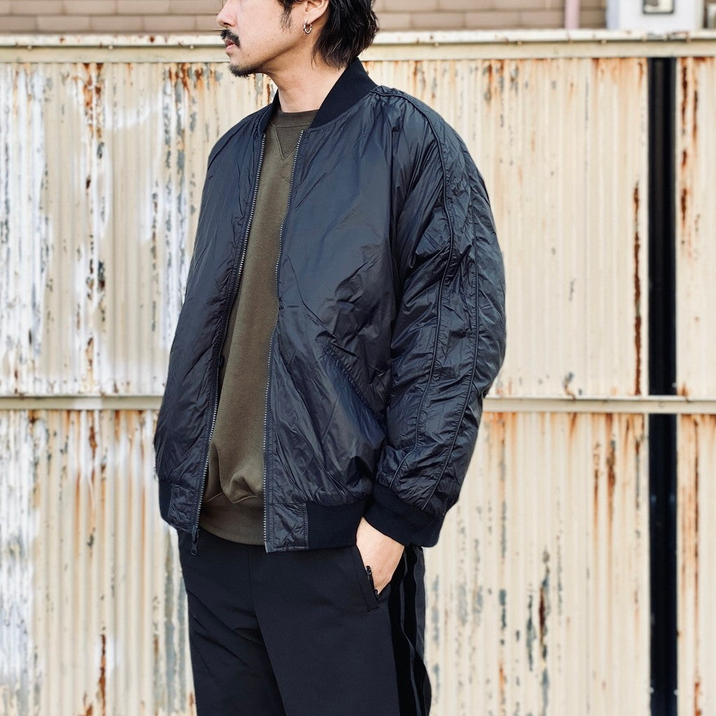 REVERSIBLE 「SKAJAN」 DOWN JACKET #BK×BK [TAION-JK04JS-N1]