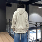 COLLEGE HOODED SWEAT SHIRT #ASH [FW24-SW05]