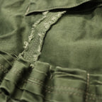 Slash Seam Twist Cargo Pants (PIGMENT DYED MOLESKIN) #OLIVE [M-P2-PT13]