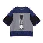 MD Temporal Distortion MESH SS TOP #NAVY [CES30CS23]