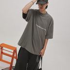 M005-i 「Crescent-G」 Graphic Tee #GRAY [GOOPI-24SS-APR-04]