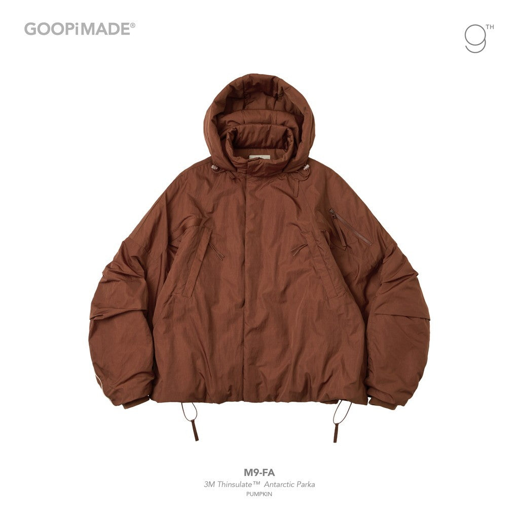 M9-FA 3M Thinsulate Antarctic Parka #Pumpkin [GOOPI-25AW-DEC-01]