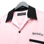 SWITCHING SHIRT S/S ( TYPE-2 ) #PINK [26SS-WMS-OC08]
