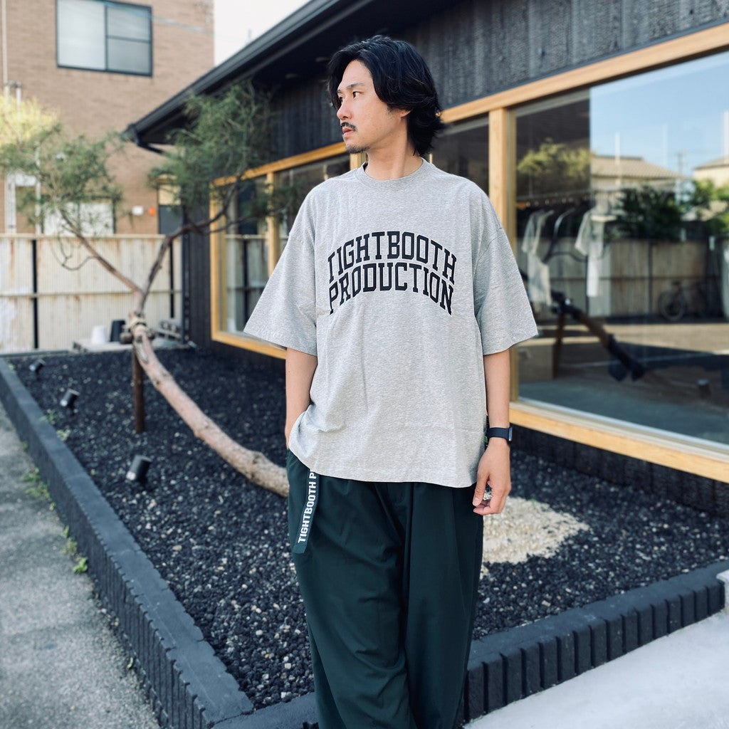 COLLEGE S/S T-SHIRT #Grey [SU25-T06]