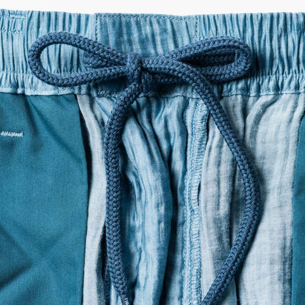 RAYON BIG SHORTS #Sax [SU26-B03]