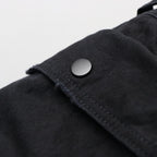 Heavy Cargo Short With Damaged(AGED CANVAS) #BLACK [M-P3-PT10]