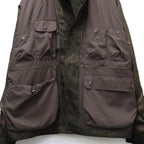 TECH FLYING SHIRT CORDUROY PAISLEY #D.BROWN [BE-88026W]