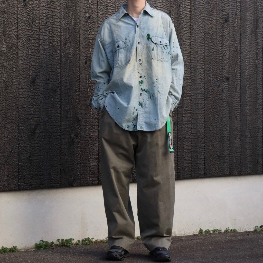 Skate Logo Nylon Web Belt #Green [SD26S-AC01]