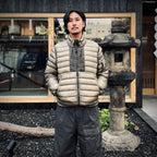 D.D. SHELL LENS DOWN JACKET #356 FALLEN ROCK [21CMOW022A-26FWM]